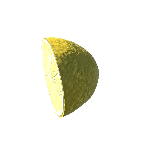 LOD Fruit A01 Lemon Slice A (autorotate)